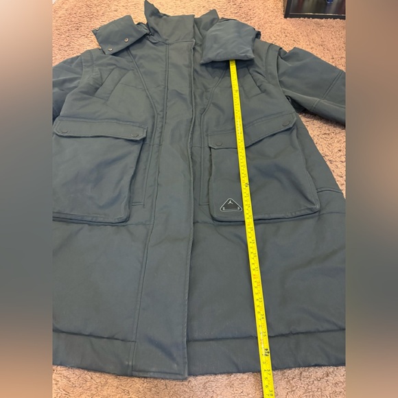 Nike Women's Jordan 23 Engineered Parka Oversized Fit Black 2-in-1 M $375 - Picture 6 of 13